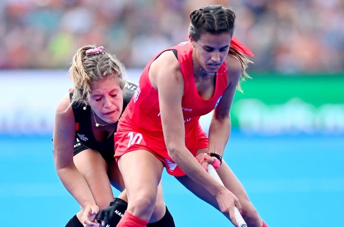 Las Diablas no pudieron contra Alemania y cayeron en su debut en el Mundial de hockey césped