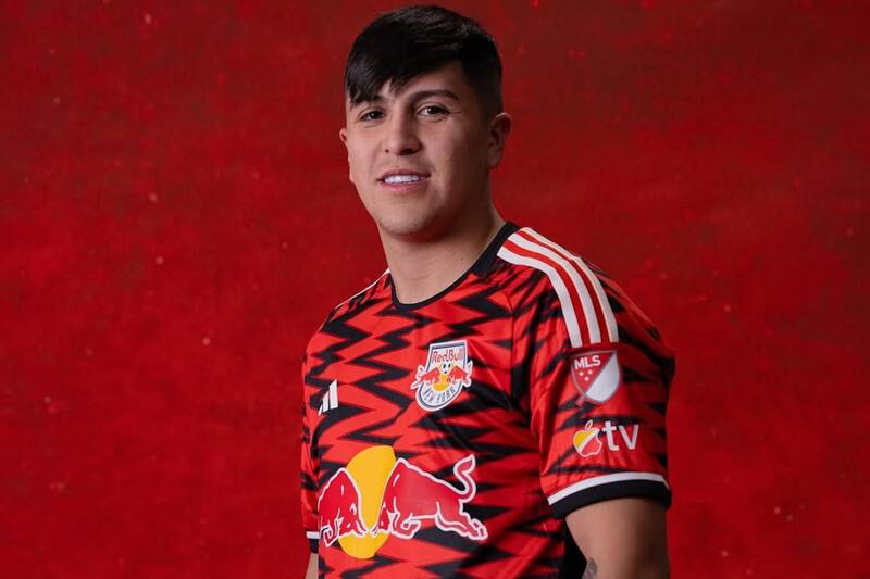 en su llegada al New York Red Bulls. Foto: New York RB.