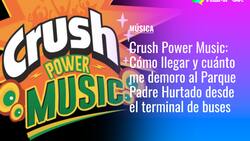Crush Power Music: Cómo llegar y cuánto me demoro en micro y metro al Parque Padre Hurtado desde el terminal de buses