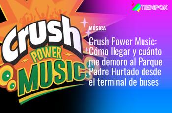 Crush Power Music: Cómo llegar y cuánto me demoro en micro y metro al Parque Padre Hurtado desde el terminal de buses