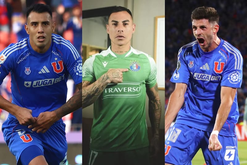 de Rodrigo Contrera, Lucas Di Yorio y Eduardo Vargas.