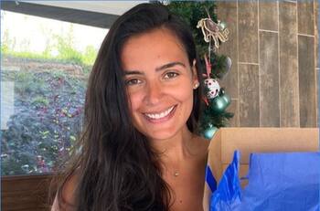 "Que se termine el año": "La chistosa petición que realizó Dominique Gallego tras ayudar a su hija Vicenta en sus tareas