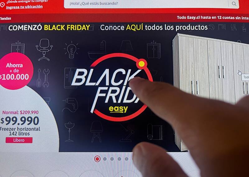 Black Friday en Easy. Créditos: En La Hora.