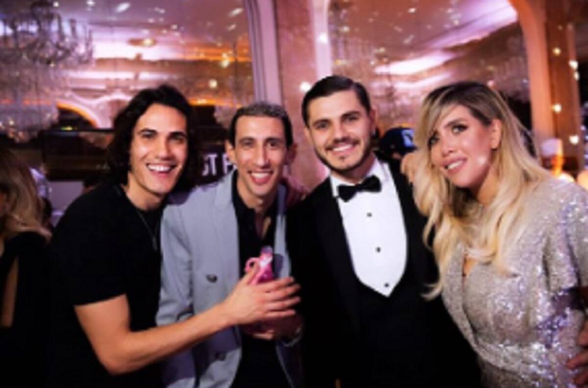 Desatada: Wanda Nara bailó y cantó junto al plantel del PSG en cumpleaños de Mauro Icardi