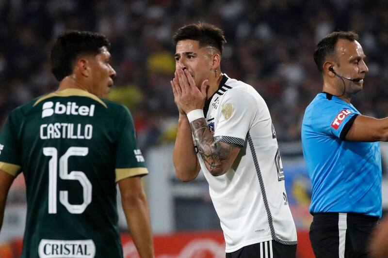 Guillermo Paiva en Colo Colo vs Alianza Lima. Agencia Aton