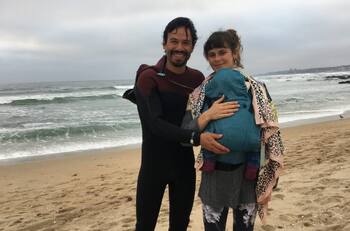 “No sé cómo lo hicimos”: Montserrat Ballarín y Francisco Puelles cuentan cómo se las ingeniaron para viajar a la Patagonia con su hijo Silvestre