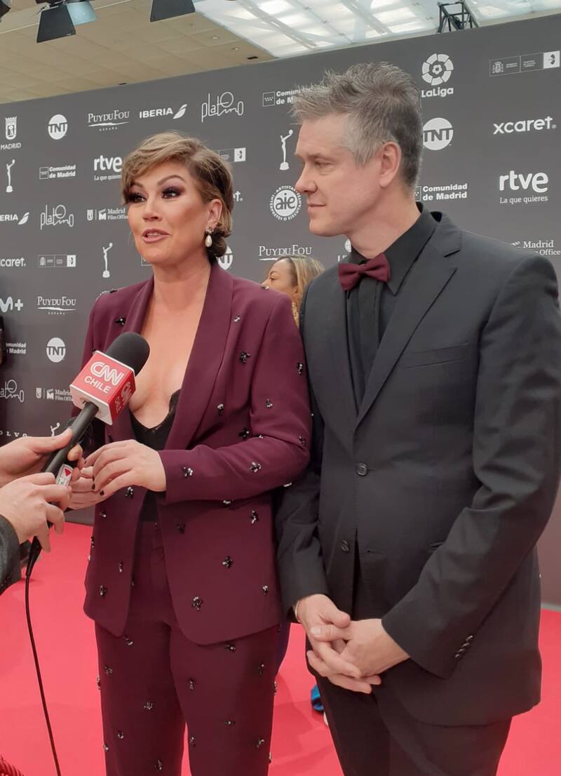 Javiera Contador y Diego Rougier estuvieron nominados en los Premios Platino por su película "Desconectados".