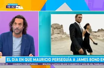 "Me sentí en una película": Mauricio Jürgensen recordó el caótico paparazzeo a Daniel Craig, actor tras James Bond