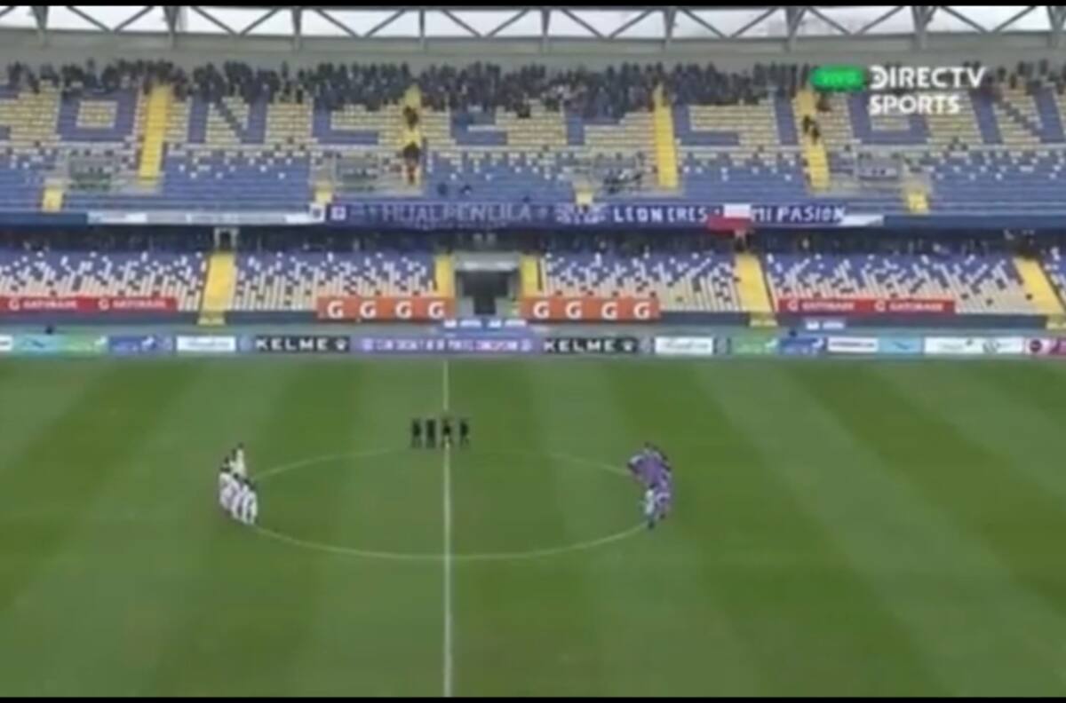 VIDEO | Deportes Concepción realizó un emotivo homenaje a Nicolás Villamil en su primer partido como local tras su muerte