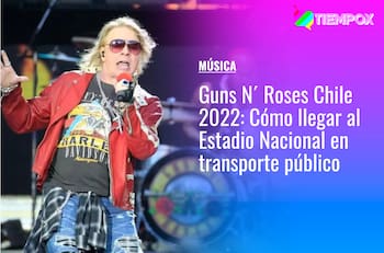 Guns N' Roses Chile 2022: Cómo llegar y cuánto me demoro al Estadio Nacional en micro y metro desde diversas comunas de Santiago