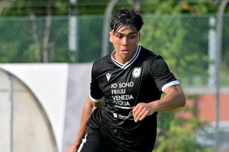 El chileno tiene contrato hasta 2029 en Udinese. Foto: Udinese.