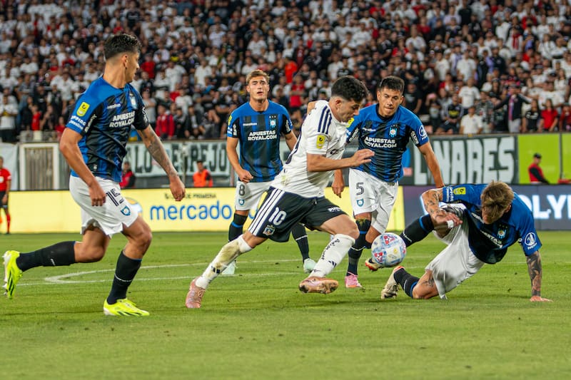 El argentino-chileno tuvo una destacada actuación contra Huachipato. Foto: Felipe Escobedo/En Cancha.