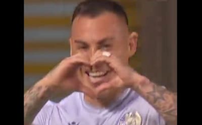 Lleno de polémica: el primer gol de Eduardo Vargas en Audax que terminó siendo anulado por el VAR