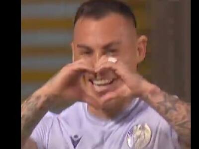 Lleno de polémica: el primer gol de Eduardo Vargas en Audax que terminó siendo anulado por el VAR