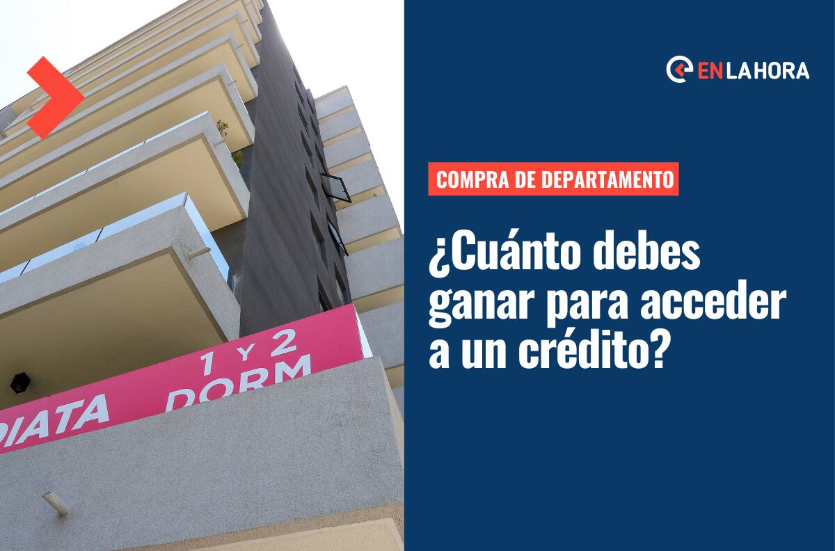 ¿Qué sueldo debes tener para poder comprar un departamento? Acá las 10 comunas más solicitadas