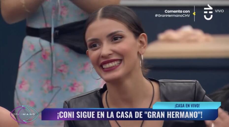 Constanza Capelli fue la tercera salvada por el público. Foto: CHV.