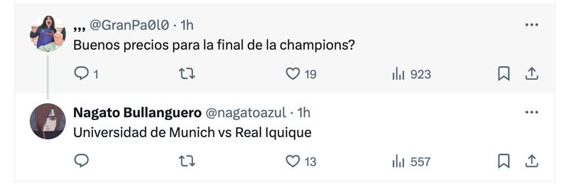 Hinchas critican precio de las entradas.