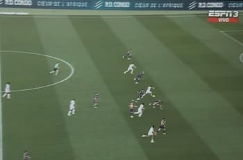 VIDEO | Era golazo: la gran asistencia de Alexis Sánchez que casi termina en gol ante Barcelona