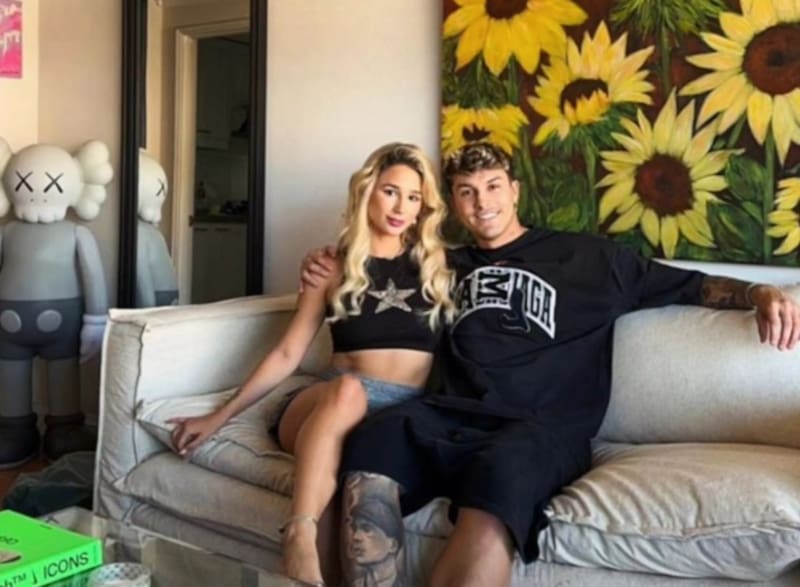 Guarén y Nicolás Solabarrieta ya viven juntos. Créditos. Instagram