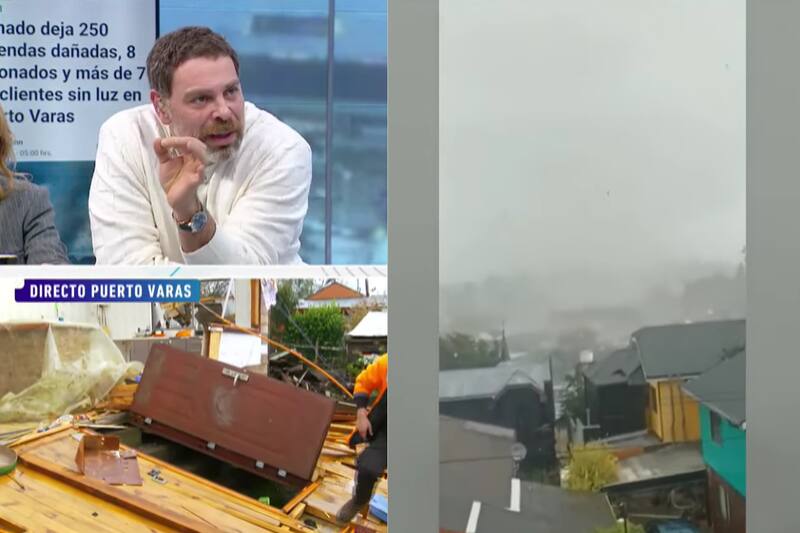 aseguró que los tornados son un hecho anticipable. Créditos: Captura Mega.