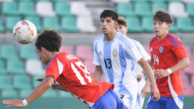 marcó ante Argentina de Sudamericano Sub-15.
