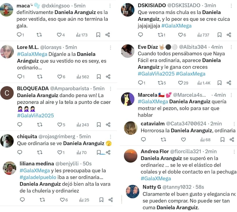 La opinóloga recibió duras críticas en redes sociales. Créditos: X