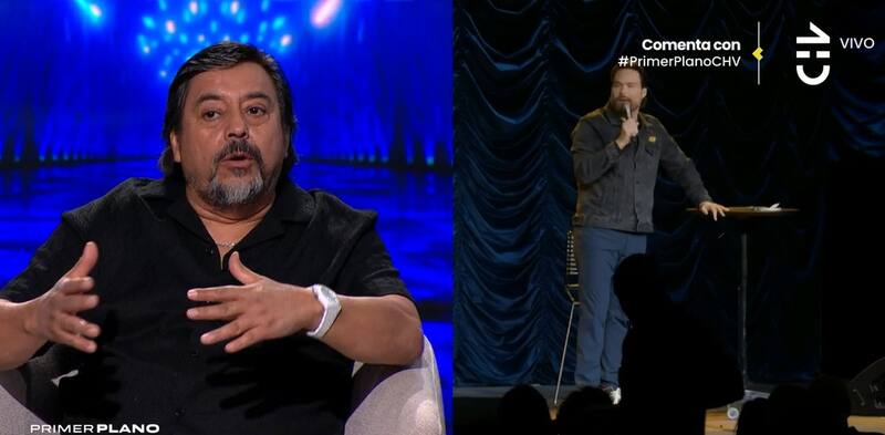 El humorista comentó la pifiadera a George Harris en el Festival de Viña 2025. Créditos: Captura CHV