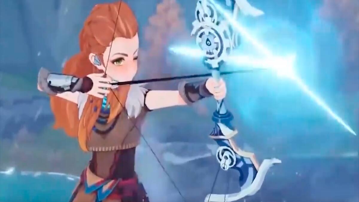 Aloy, protagonista de Horizon Zero Dawn será personaje en Genshin Impact