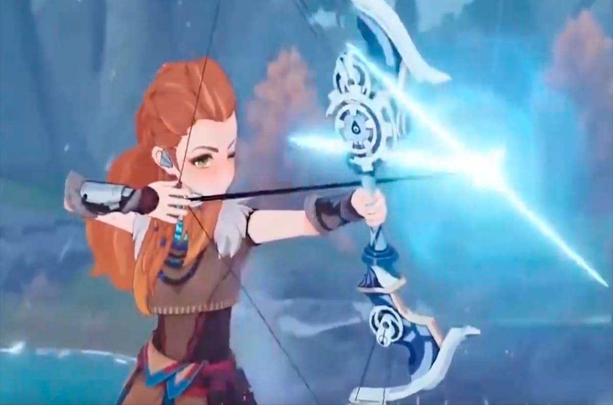 Aloy, protagonista de Horizon Zero Dawn será personaje en Genshin Impact