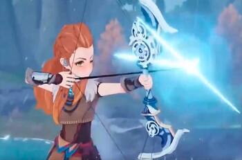 Aloy, protagonista de Horizon Zero Dawn será personaje en Genshin Impact