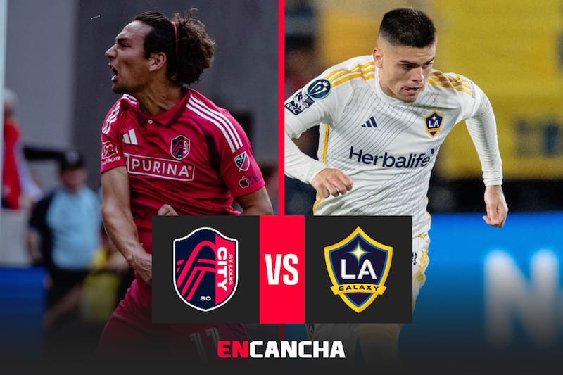 por la MLS. Foto: RRSS St. Louis City y Los Angeles Galaxy.