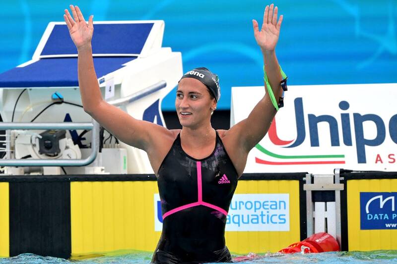 Simona Quadarella fue la ganadora de los 1500 metros en el mundial de natación.