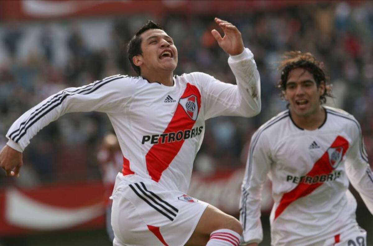 Alexis Sánchez figura en el once ideal de River Plate de los últimos años
