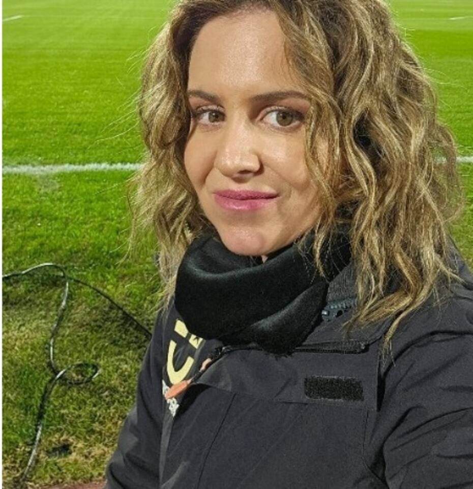 Javiera Naranjo está cubriendo los Juegos Olímpicos París 2024 para CHV. Créditos: Instagram