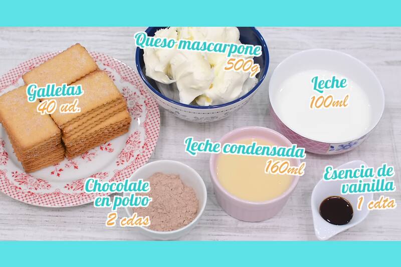 Estos son los ingredientes para el pastel. (Quiero Cupcakes (YouTube))