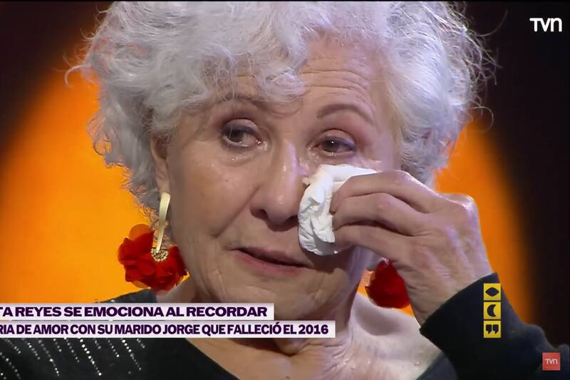 La actriz se rompió en pleno programa en 2023.