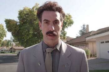 Sacha Baron Cohen y "Borat 2": "Lo más difícil fue vivir en mi personaje durante cinco días"
