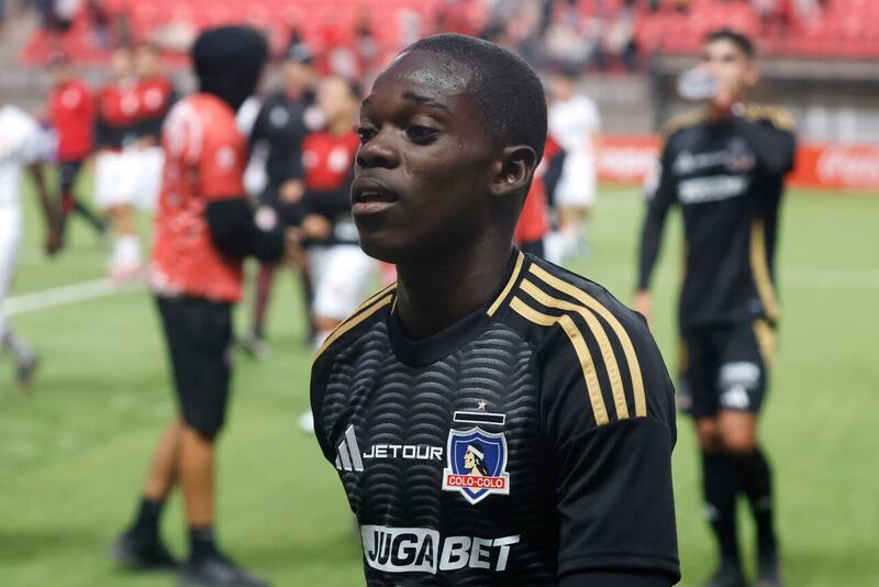 Fue víctima de insultos racistas en un duelo de la Sub 20. Foto: Photosport