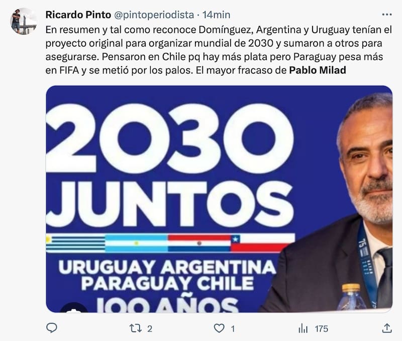 Hinchas de La Roja lapidan a Pablo Milad, presidente de la ANFP.