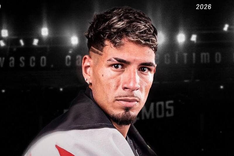 El defensor central fue presentado en Vasco Da Gama. Foto: Vasco Da Gama