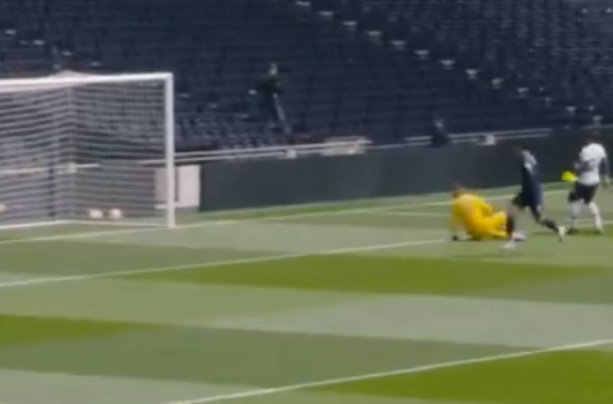 El increíble gol que no pudo celebrar Son Heung-Min en el entrenamiento del Tottenham