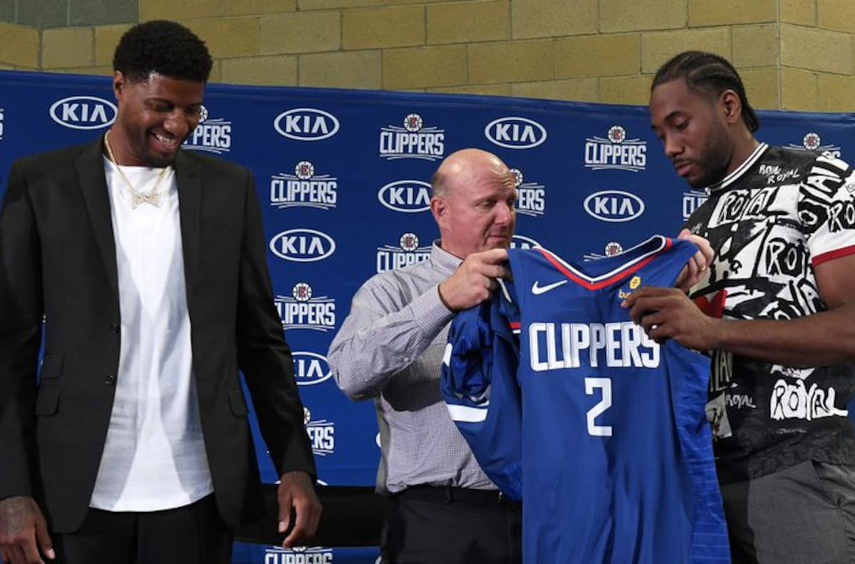 Steve Ballmer enloqueció presentando a su nuevo refuerzo en los Clippers