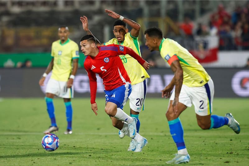 Brasil recibirá a Chile el próximo 4 de septiembre en el Estadio Maracaná. Foto: Agencia Aton.