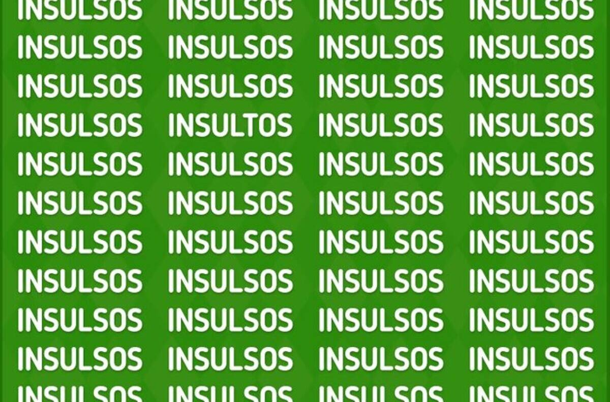 Test Visual: ¿Te atreves a encontrar la palabra INSULTOS oculta en la imagen en solo 10 segundos?