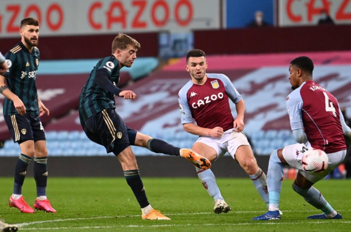 Leeds de Bielsa goleó al Aston Villa y alcanzó la tercera posición de la Premier League