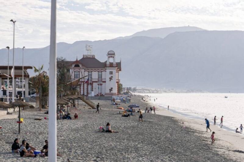 Este balneario se encuentra en la zona centrica de Mejillones.
Foto: Iluste Municipalidad de Mejillones.