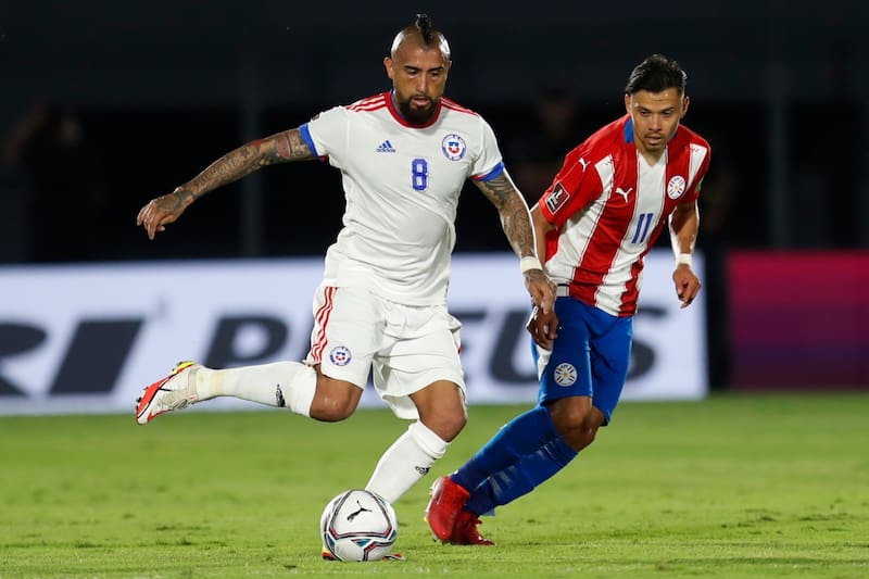 enfrentando a Paraguay por las Eliminatorias. Foto: Aton.