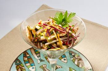 Ceviche de champiñón: rápida y fresca receta para disfrutar en estos días de calor