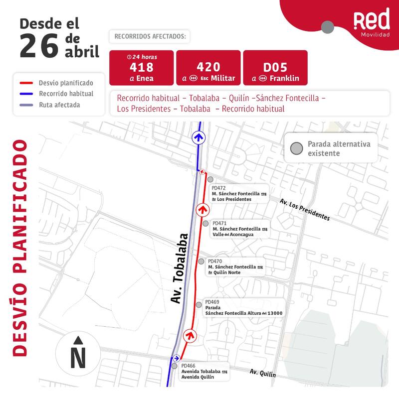 Mira las modificaciones que habrán en Ñuñoa.