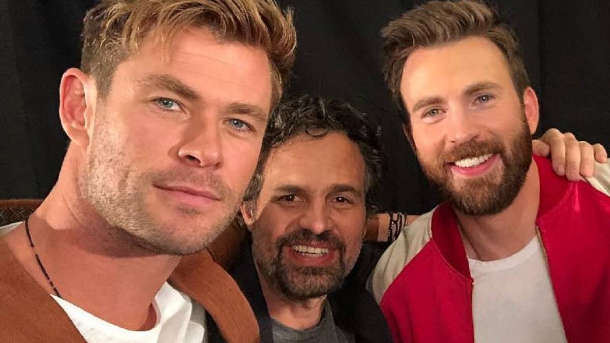 Chris Hemsworth se burló de Chris Evans con la ayuda de Chris Pratt en el día de su cumpleaños